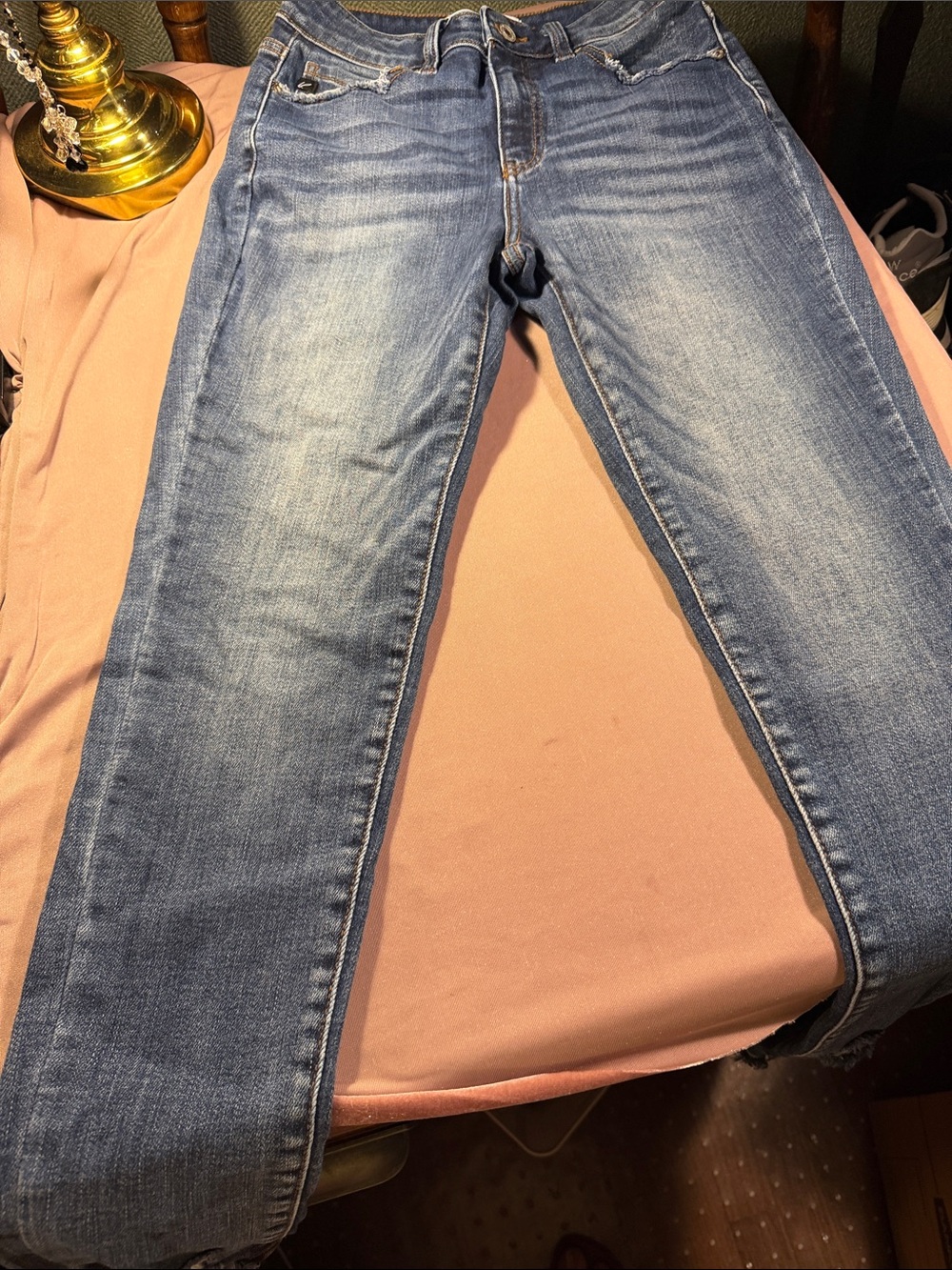 KanCan Women's Light Blue Skinny Jeans